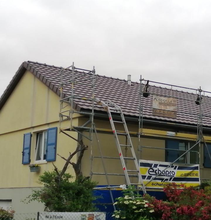Travaux de rénovation de toiture Masevaux-Niederbruck